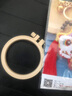 醒獅鑰匙扣平安福十字繡手工刺繡DIY十二生肖DIY手工制作材料包香囊荷包十字繡送男友禮物手工飾品 生肖雞+禮盒 曬單實(shí)拍圖
