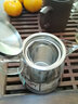 新功（SEKO） 飄逸杯泡茶壺高硼硅茶具茶水分離杯泡茶器按壓式茶壺過(guò)濾茶壺808 808A玻璃泡茶杯 500ml 曬單實(shí)拍圖