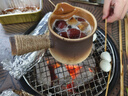 HISPEED旗速圍爐煮茶戶外燒烤露營(yíng)木炭燒烤爐多功能家用無(wú)煙戶外烤爐 頂配【烤肉盤+桌蓋】 曬單實(shí)拍圖
