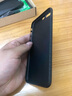 今舞 適用蘋(píng)果7/8手機殼se2/3保護套超薄磨砂iphone7/8plus碳纖維凱夫拉紋pp半軟硬殼男女款簡(jiǎn)約高級感 蘋(píng)果7P/8P-5.5寸通用-黑色 曬單實(shí)拍圖