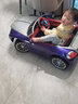 愛(ài)奇馬（IQIMA）超大嬰兒童電動(dòng)車(chē)四輪遙控汽車(chē)1-8歲男女寶寶玩具車(chē)4輪充電可坐人 烤漆紫+雙座四驅(qū)藍(lán)牙搖擺+皮座 勞斯幻影超大款0-10歲雙開(kāi)門(mén) 曬單實(shí)拍圖