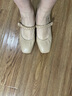 百麗（Belle）小麥穗瑪麗珍鞋女商場(chǎng)同款小皮鞋單鞋A7A1DAQ4 杏色 38 (240mm) 曬單實(shí)拍圖