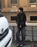 牧唯 日系cityboy外套男春秋季黑武士鋒沖上衣夾克美式戶(hù)外工裝機能服 黑色 XL [建議125-140斤] 曬單實(shí)拍圖
