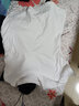 艾路絲婷夏裝短袖T恤女上衣韓版修身圓領(lǐng)純色棉體恤TX3361 白色 155/80A/S 曬單實(shí)拍圖
