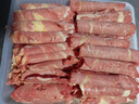 錫牧思內(nèi)蒙古牛肉卷整條原切牛上腦肉卷片草原散養(yǎng)新鮮黃牛肉火鍋食材 【1-2人份】2斤原切牛肉片 曬單實(shí)拍圖