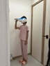 蕉內(nèi)500E兒童睡衣男女童吸汗速干寶寶大童輕薄透氣短袖家居服套裝春夏 【短袖長(zhǎng)褲】氮-柔粉 150 曬單實(shí)拍圖