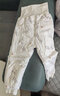 童泰寶寶套裝秋冬季純棉嬰兒夾棉衣服兒童對(duì)開(kāi)上衣高腰護(hù)肚褲子 灰色 90 cm 曬單實(shí)拍圖