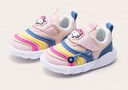 SNOOPY史努比童鞋兒童學(xué)步鞋男女童毛毛蟲(chóng)運動(dòng)鞋卡通時(shí)尚跑鞋7878粉藍24 曬單實(shí)拍圖