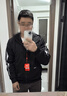 花花公子（PLAYBOY）衛(wèi)衣男休閑套裝男士秋冬季休閑褲三件套連帽長褲子中青年簡約 黑白色 3XL -(160斤-180斤) 曬單實(shí)拍圖