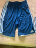 阿迪達斯adidas無袖籃球服單件學生男款籃球背心 團隊DIY定制可印字印號 藍白雙面短褲BK0054  M(175/96A) 曬單實拍圖