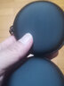 鴻偉科 耳機(jī)收納盒 數(shù)據(jù)線充電器U盤讀卡器U盾內(nèi)存卡收納包便攜式小巧旅游藍(lán)牙耳機(jī)包防震減壓數(shù)碼整理包 圓形耳機(jī)收納盒-黑色 曬單實(shí)拍圖