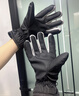 暢印滑雪羽絨手套男冬季加絨加厚騎摩托車(chē)防寒防滑觸屏女冬天騎行保暖 黑色 曬單實(shí)拍圖
