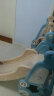 儿童室内滑梯多功能秋千滑梯组合家用宝宝滑滑梯组合幼儿园秋千健身玩具 汽车全封闭+投篮+音乐（道奇蓝） 实拍图