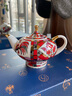 Lomonosov俄皇茶具民族風(fēng)系列壺紅公雞/紅馬/玫瑰下午茶硬瓷陶瓷高顏值瓷器 紅馬小茶壺250ml 曬單實(shí)拍圖