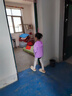 小咕嘟熊童裝女童套裝春秋裝女孩兒童套裝衛(wèi)衣運動休閑女孩衛(wèi)衣服裝三件套 紫色三件套 140 曬單實拍圖