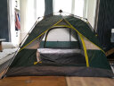 凯路德（KAIROAD）帐篷户外4-6人双层加大全自动速开野外露营防雨过夜遮阳防晒套装 单层-旋压加大自动帐-绿色 实拍图