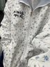 辰衣純美式潮牌碎花雙面穿刺繡字母外套女春秋新款慵懶風寬松休閑夾克女 藍色碎花（雙面穿優(yōu)質版） 常規(guī) XL 曬單實拍圖