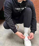 李寧衛(wèi)衣男韋德系列春秋新款連帽套頭衫寬松版潮流百搭日常通勤上衣 黑色【韋德雙面布】 L/175 曬單實拍圖