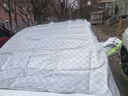 紳創(chuàng  )汽車(chē)遮陽(yáng)擋遮雪擋半罩前擋汽車(chē)前擋風(fēng)玻璃加厚防曬隔熱防雪霜凍罩 【本田】CRV雅閣繽智型格XRV思域 曬單實(shí)拍圖