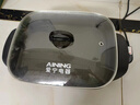 愛(ài)寧（AininG） 電火鍋家用多功能烤魚鍋電煮鍋火鍋專用鍋烤涮一體鍋不粘7L烤肉多用途鍋N507D 【7L升級(jí)款】麥飯石色不粘鍋AN-507D 曬單實(shí)拍圖