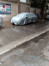 適用于豐田卡羅拉威馳雷凌凱美瑞花冠rav4汽車衣車罩防曬防雨隔熱 銀灰牛津加厚款 威馳 曬單實(shí)拍圖