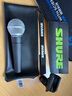 M-AUDIOAIR192/4聲卡USB音頻接口低音降噪AD轉(zhuǎn)換錄音配音編曲抖音直播K歌 192/4聲卡搭配Shure SM58S 曬單實拍圖