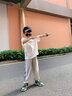 McTicco男童套裝夏裝兒童t恤洋氣童裝休閑運(yùn)動(dòng)夏季中大童男孩潮帥氣時(shí)髦 3535白色+5626灰色【冰絲套裝】 150碼（140-150cm） 曬單實(shí)拍圖