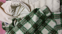 鴨鴨（YAYA）羽絨服女中長(cháng)款冬季新款韓版加厚格子大衣保暖外套真兩件XB 綠色 S (155) 曬單實(shí)拍圖