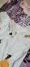香雅馨 韩版睡衣女春秋长袖棉质宽松家居服两件套装夏季甜美V领卡通猫咪 1112猫咪 XL120-130斤 实拍图