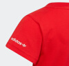 adidas居家运动上衣圆领短袖T恤男小童阿迪达斯官方三叶草H25292 亮粉红荧光 128CM 晒单实拍图