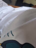网易严选纯棉T恤男女同款短袖简约纯色宽松舒适内搭外穿百搭清爽 漂白色 （迭代升级） S 160/84A 实拍图