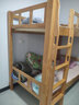 澤慕上下床上下鋪床成人實(shí)木高低床雙層床學(xué)生宿舍 進(jìn)口橡膠木 直梯款+2*5厘米椰棕床墊 上鋪100厘米*下鋪100厘米 曬單實(shí)拍圖