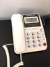 中諾C228 電話(huà)機 座機 固定 電話(huà) 有線(xiàn) 來(lái)電顯示 雙接口 免電池 電話(huà)機 家用商務(wù)辦公室電話(huà)機 C228白色 曬單實(shí)拍圖