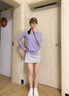 LULUUVTTOH瑜伽服長(cháng)袖套裝女秋季寬松顯瘦健身服普拉提運動(dòng)網(wǎng)紗罩衫上衣女 葡萄紫長(cháng)袖上衣 L 曬單實(shí)拍圖