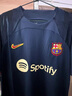 AJZS2223巴塞羅那足球訓練服男T恤短袖足球服夏季球衣運動(dòng)服巴薩隊服 2223巴塞寶藍套裝 S 成人歐碼 曬單實(shí)拍圖