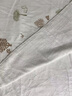 倆個寶寶嬰兒浴巾紗布秋冬新生兒寶寶浴巾兒童浴巾吸水毛巾 【綠色】森林樂園方浴巾100*100 雙面【竹纖維+紗布】 曬單實拍圖