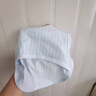 懷音 肚圍嬰兒肚兜護肚秋冬半背寶寶純棉新生兒兜兜臍 【白色】 59cm【0-3個(gè)月】 曬單實(shí)拍圖