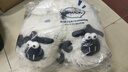 PATTIDUCK綿羊棉拖鞋男女士可愛卡通冬季室內(nèi)居家保暖毛絨厚底情侶包跟棉鞋 白色（包跟棉鞋） 38-39 曬單實(shí)拍圖