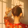 卡瑪倫品牌小葉紫檀發(fā)簪女古風百搭丸子頭木簪子現(xiàn)代簡約盤發(fā)漢服頭飾旗袍發(fā)飾送女友送老婆圣誕節(jié)禮物可刻字 鳳翎發(fā)簪（小葉紫檀）+可刻字 曬單實拍圖