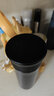 膳魔師（THERMOS） 膳魔師保溫杯CMK- 501不銹鋼真空泡茶杯帶茶漏 CMK-501-BKP藍(lán)黑色470ml 曬單實(shí)拍圖