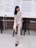 皮爾卡丹女裝小西裝女時(shí)尚套裝減齡西裝套裝女春秋季2022年新款時(shí)尚職業(yè)早 杏色 L(建議100-110斤， 曬單實(shí)拍圖