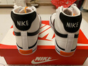 耐克（NIKE）官方 男鞋 25秋新款戶(hù)外時(shí)尚運動(dòng)鞋舒適透氣休閑鞋皮面百搭板鞋男 BIG NIKE/黑白配【新到貨】 43 （內長(cháng)275mm） 曬單實(shí)拍圖