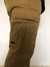 5.11（TACTICAL SERIES ）城市輕戶外戰(zhàn)術褲格子布防潑水511長褲時刻待命ABR工裝褲74512 袋鼠棕（直筒型） 30-30腰圍2尺3-2尺4褲長約103CM 曬單實拍圖