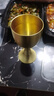 途賀酒樽錫器青銅酒杯俄羅斯風(fēng)電鍍純銅合金酒壺紅酒杯酒具四件套裝創(chuàng  )意個(gè)性家用2兩酒杯大號高腳杯子禮盒裝 青銅純色杯【100毫升】 曬單實(shí)拍圖