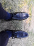 北欧图（BEIOUTU）商务正装皮鞋男士亮皮时尚舒适耐磨软面鞋子男 6708 黑色 38  实拍图