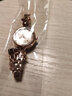 金米歐（KIMIO） 手表女學(xué)生時尚日韓簡約品牌國表ins風(fēng)森系女士女款防水氣質(zhì)六芒星手鏈表女 全玫金 曬單實拍圖