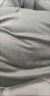雅鹿·自由自在 牛奶绒纤维春秋季被子被芯5斤150x200cm 灰 实拍图