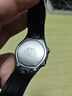 卡西歐(CASIO)手表數(shù)字指針雙顯學(xué)生表男表 白盤黑色橡膠帶AW-90H-7B 曬單實(shí)拍圖