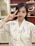 莫代爾帶胸墊哺乳睡裙夏季孕婦睡衣月子服春秋純棉產(chǎn)后產(chǎn)房待產(chǎn)檢 【帶胸墊】待產(chǎn)裙北歐兔 L【90-120斤】 曬單實(shí)拍圖