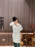 莫代爾工裝外套女2025春秋冬新款加絨沖鋒上衣初高中學(xué)生寬松時(shí)尚夾克 杏色 L 120-150斤 曬單實(shí)拍圖